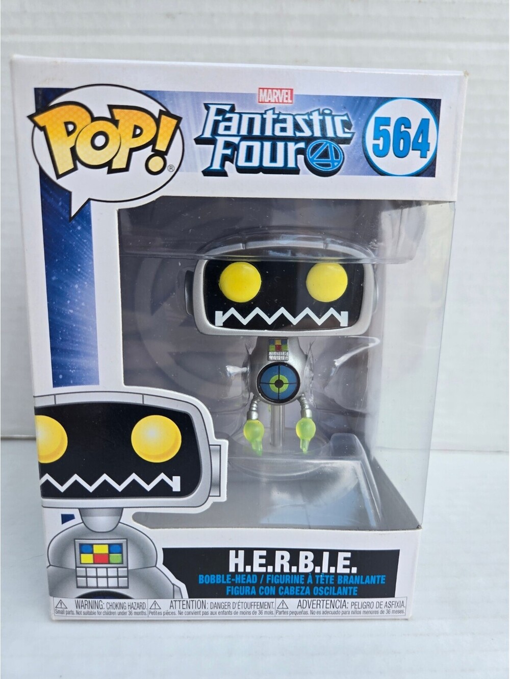 Funko Pop! Marvel Fantastic Four H.E.R.B.I.E. #564